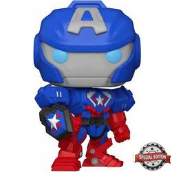 POP! Avengers MechStrike Captain America (Marvel) Special Edition 25 cm - OPENBOX (Rozbalené zboží s plnou zárukou) na playgosmart.cz
