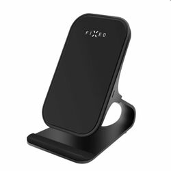 FIXED Stand with fast wireless charging Frame Wireless, 15W, black - OPENBOX (Rozbalené zboží s plnou zárukou) na playgosmart.cz