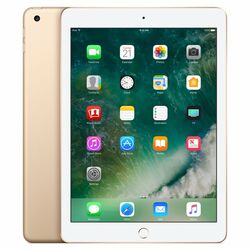 Apple iPad (2017), 32GB | 
 Gold, Třída A +-použité, záruka 12 měsíců na playgosmart.cz