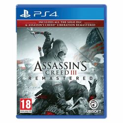 Assassins Creed 3 (Remastered)[PS4]-BAZAR (použité zboží) na playgosmart.cz