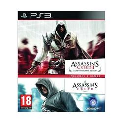 Assassins Creed + Assassins Creed 2 (Game of the Year Edition)[PS3]-BAZAR (použité zboží) na playgosmart.cz
