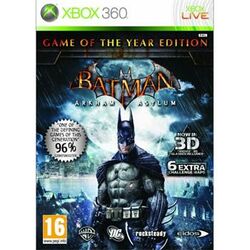 Batman: Arkham Asylum (Game of the Year Edition)[XBOX 360]-BAZAR (použité zboží) na playgosmart.cz