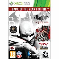Batman: Arkham City (Game of the Year Edition)[XBOX 360]-BAZAR (použité zboží) na playgosmart.cz