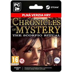 Chronicles Of Mystery: The Scorpio Ritual [Steam] na playgosmart.cz