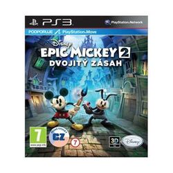 Epic Mickey 2: Dvojitý zásah CZ[PS3]-BAZAR (použité zboží) na playgosmart.cz