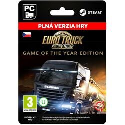 Euro Truck Simulator 2 CZ (Game of the Year Edition)[Steam] na playgosmart.cz