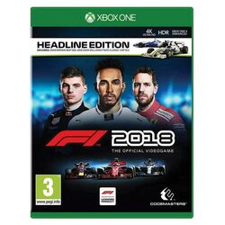 F1 2018: The Official Videogame (Headline Edition)[XBOX ONE]-BAZAR (použité zboží) na playgosmart.cz