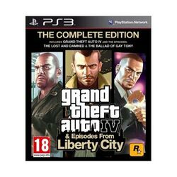Grand Theft Auto 4 & Episodes from Liberty City (The Complete Edition)-PS3-BAZAR (použité zboží) na playgosmart.cz