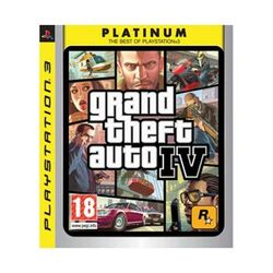 Grand Theft Auto 4 PS3-BAZAR (použité zboží) na playgosmart.cz