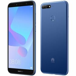 Huawei Y6 2018, Single SIM | 
 Blue, Třída A +-použité, záruka 12 měsíců na playgosmart.cz