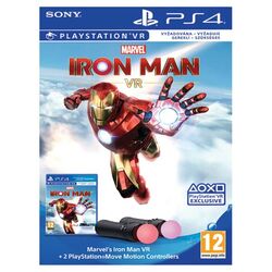 Marvel's Iron Man VR Bundle + 2 PlayStation Move Motion Controllers - OPENBOX (Rozbalené zboží s plnou zárukou) na playgosmart.cz