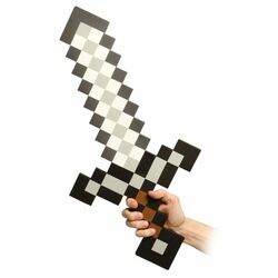 Minecraft Foam Iron Sword na playgosmart.cz