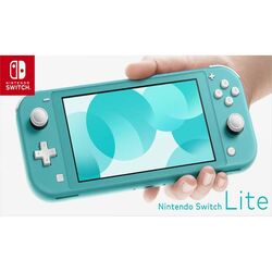 Nintendo Switch Lite, tyrkysová na playgosmart.cz