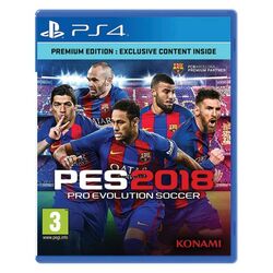 PES 2018: Pro Evolution Soccer[PS4]-BAZAR (použité zboží) na playgosmart.cz