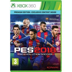 PES 2018: Pro Evolution Soccer[XBOX 360]-BAZAR (použité zboží) na playgosmart.cz