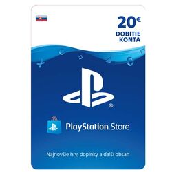PlayStation Store - dárkový poukaz 20 € na playgosmart.cz
