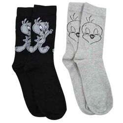 Ponožky Looney Tunes Tweety 35/38 (2-Pack) na playgosmart.cz