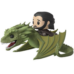 POP! Riders: Jon Snow with Rhaegal (Game of Thrones) 18 cm na playgosmart.cz