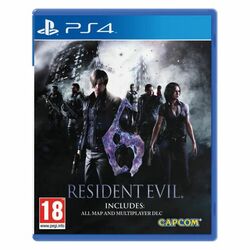 Resident Evil 6[PS4]-BAZAR (použité zboží) na playgosmart.cz