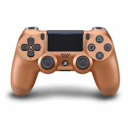 Sony DualShock 4 Wireless Controller v2, metallic copper-BAZAR (použité zboží) na playgosmart.cz