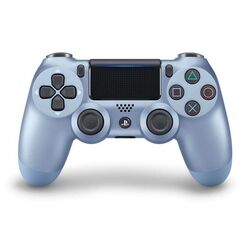 Sony DualShock 4 Wireless Controller v2, titanium blue-BAZAR (použité zboží) na playgosmart.cz