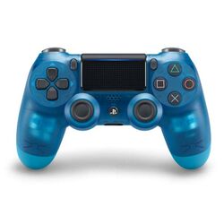 Sony DualShock 4 Wireless Controller v2, translucent blue-Použitý zboží, smluvní záruka 12 měsíců na playgosmart.cz
