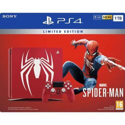 Sony PlayStation 4 Slim 1TB (Amazing Red Limited Edition) + Marvel 's Spider-Man CZ na playgosmart.cz