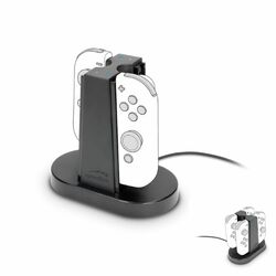 Speedlink Quad Charger for Nintendo Switch Joy-Con, black-OPENBOX (Rozbalené zboží s plnou zárukou) na playgosmart.cz