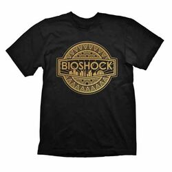 Tričko Bioshock Golden Logo XL na playgosmart.cz