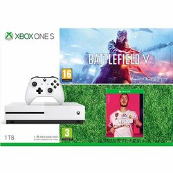 Xbox One S 1TB + Battlefield 5 (Deluxe Edition) + FIFA 20 CZ na playgosmart.cz