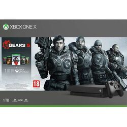 Xbox One X 1TB + Gears 5 + Gears of War 1,2,3,4 na playgosmart.cz