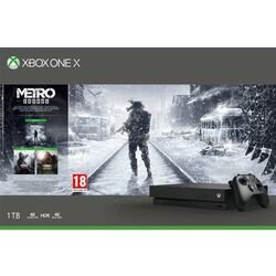 Xbox One X 1TB + Metro Exodus + Metro 2033 Redux + Metro: Last Light Redux na playgosmart.cz