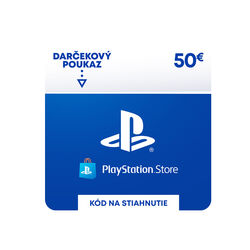 PlayStation Store - dárková karta 50€