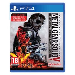 Metal Gear Solid 5: Ground Zeroes + Metal Gear Solid 5: The Phantom Pain (The Definitive Experience)[PS4]-BAZAR (použ na playgosmart.cz