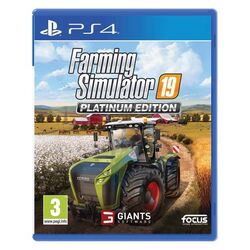 Farming Simulator 19 CZ (Platinum Edition)[PS4]-BAZAR (použité zboží)