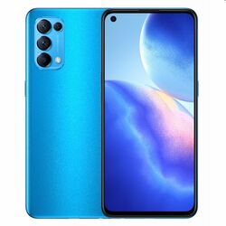 Oppo Reno5 5G, 8/128GB, blue, Trieda A - použité, záruka 12 mesiacov