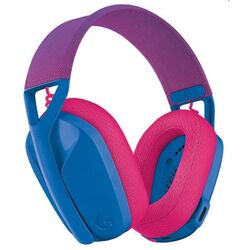 Logitech G435 LIGHTSPEED - bezdrôtové herné slúchadlá - modrá/malinová na playgosmart.cz