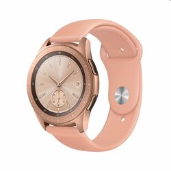 COTEetCI univerzální silikonový náramek 22 mm pro Apple Watch 42/44/45 mm, pískově růžový