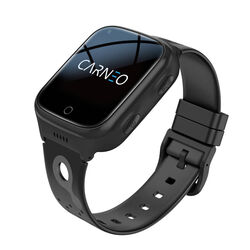 Dětské smart hodinky Carneo GuardKid+ 4G Platinum, černé