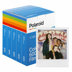 Polaroid barevný film pro Polaroid 600, 5-balení