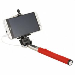 Omega Monopod Selfie Stick, červená | playgosmart.cz