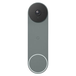 Google Nest Videozvonek, modro-šedý
