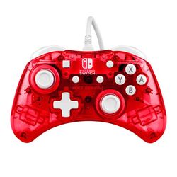 Kabelový ovladač PDP Rock Candy Mini pro Nintendo Switch, Stormin Cherry