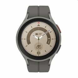 Samsung Galaxy Watch5 Pro 45mm, gray titanium, Třída A - použité, záruka 12 měsíců na playgosmart.cz