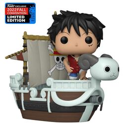 POP! Deluxe: Luffy with Going Merry (One Piece) 2022 Fall Convention Limited Edition)