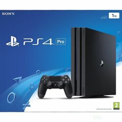 Sony PlayStation 4 Pro 1TB, jet black SN - BAZAR (použité zboží, smluvní záruka 12 měsíců)