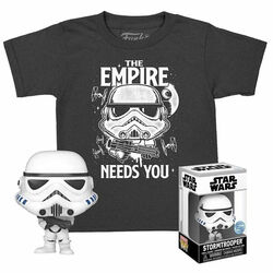 Funko Pocket Pop! & Tee (Child): Star Wars - Stormtrooper XL