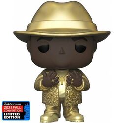 POP! Rocks: The Notorious B.I.G with Champagne with Fedora (Gold) 2022 Fall Convention Limited Edition - OPENBOX (Rozbalené zboží s plnou zárukou) na playgosmart.cz