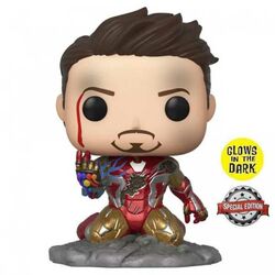 POP! Avengers Endgame: Iron Man (I Am Iron Man) Special Edition (Glows in the Dark) | playgosmart.cz