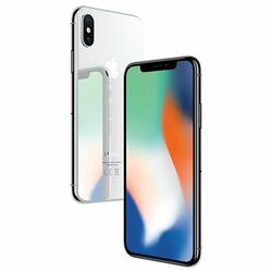 Apple iPhone X, 64GB, strieborná - Trieda B - použité s DPH, záruka 12 mesiacov